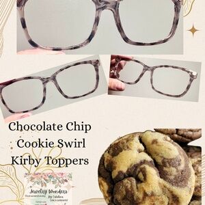 Chocolate Chip Swirl Glasses